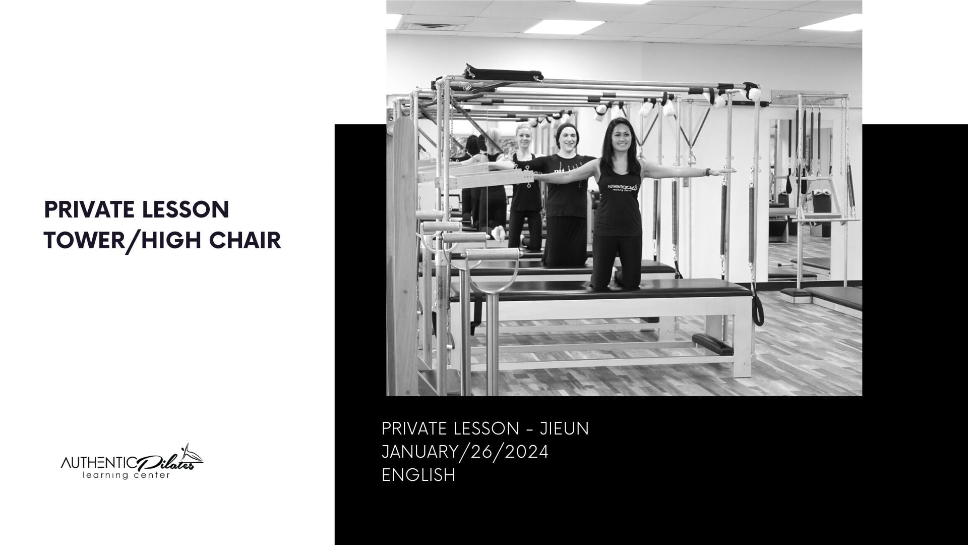 Private Lesson – Jieun 1/26/24