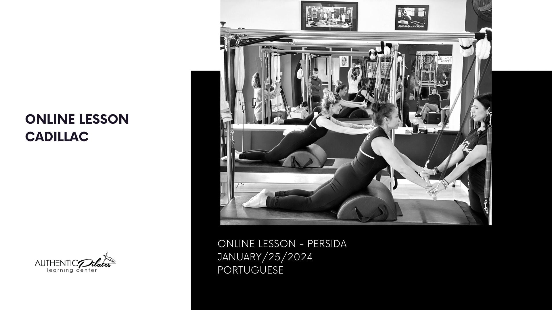 Online Cadillac Lesson – Persida 1/25/24