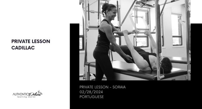 Pilates Lesson Soraia -2/28/24 