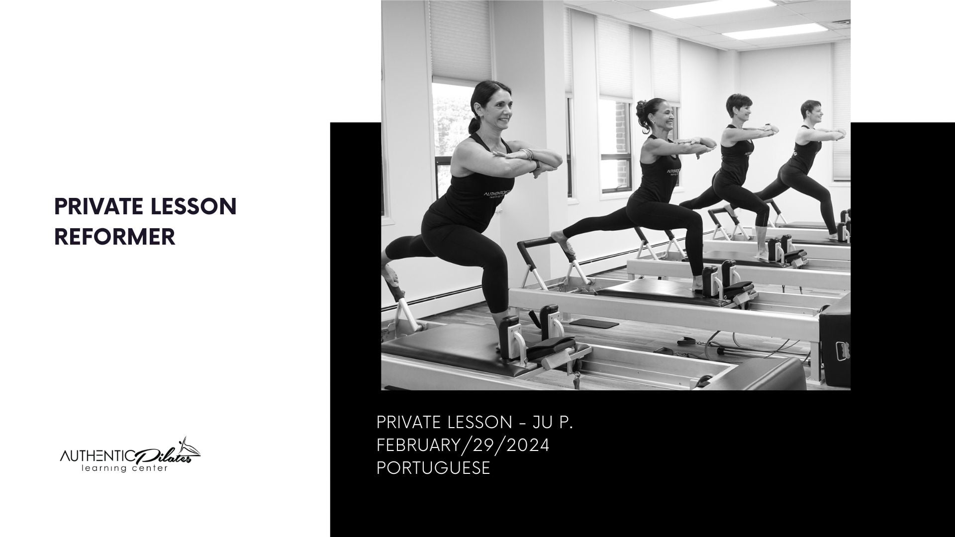 Private Lesson Ju P. 2/29/24