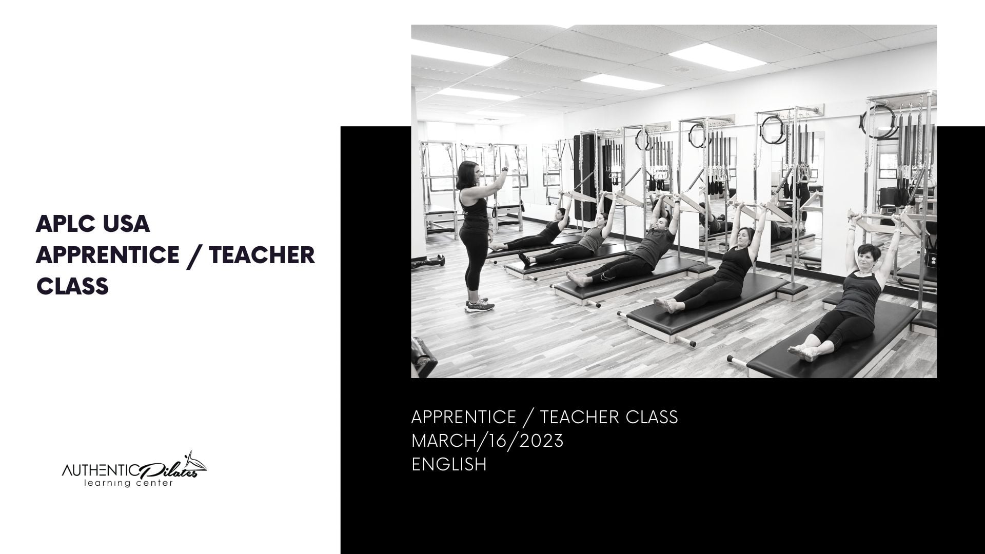 Teacher Group Class – Tower 3/16/24