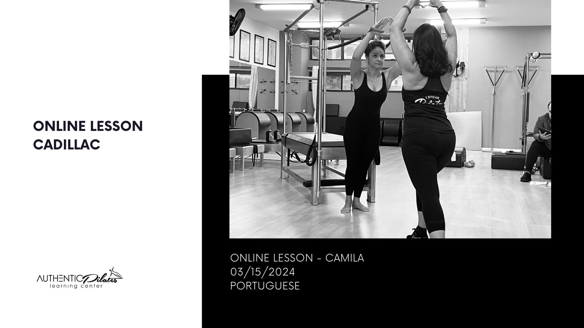 Online Lesson – Camila 3/15/24