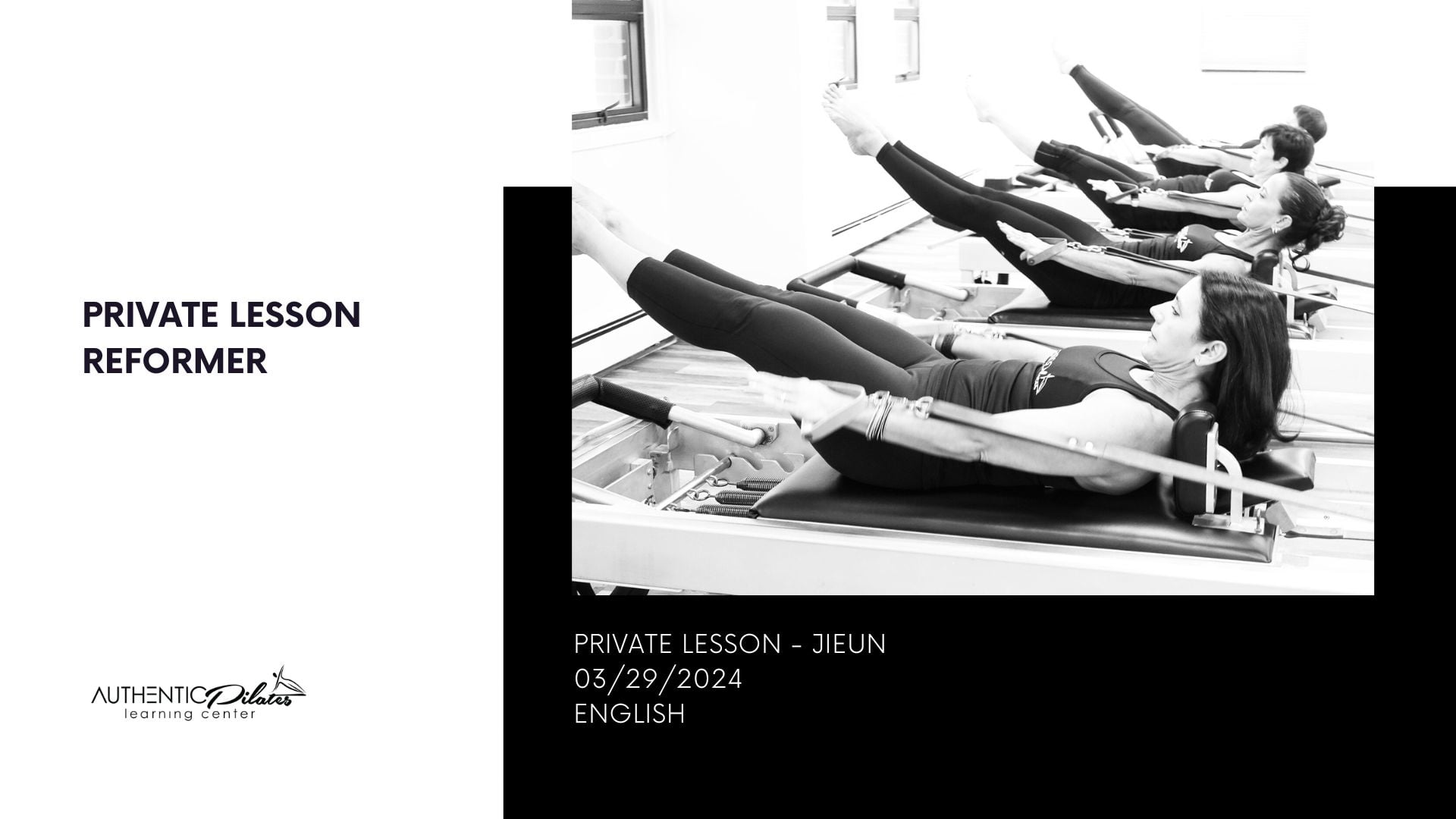 Private Lesson – Jieun – 3/29/24