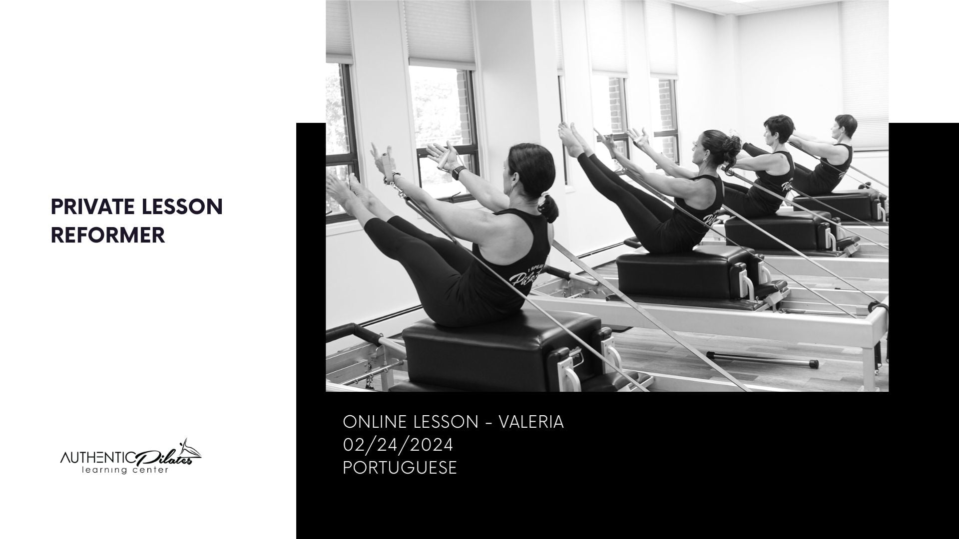 Private lesson Valeria 2/24/24