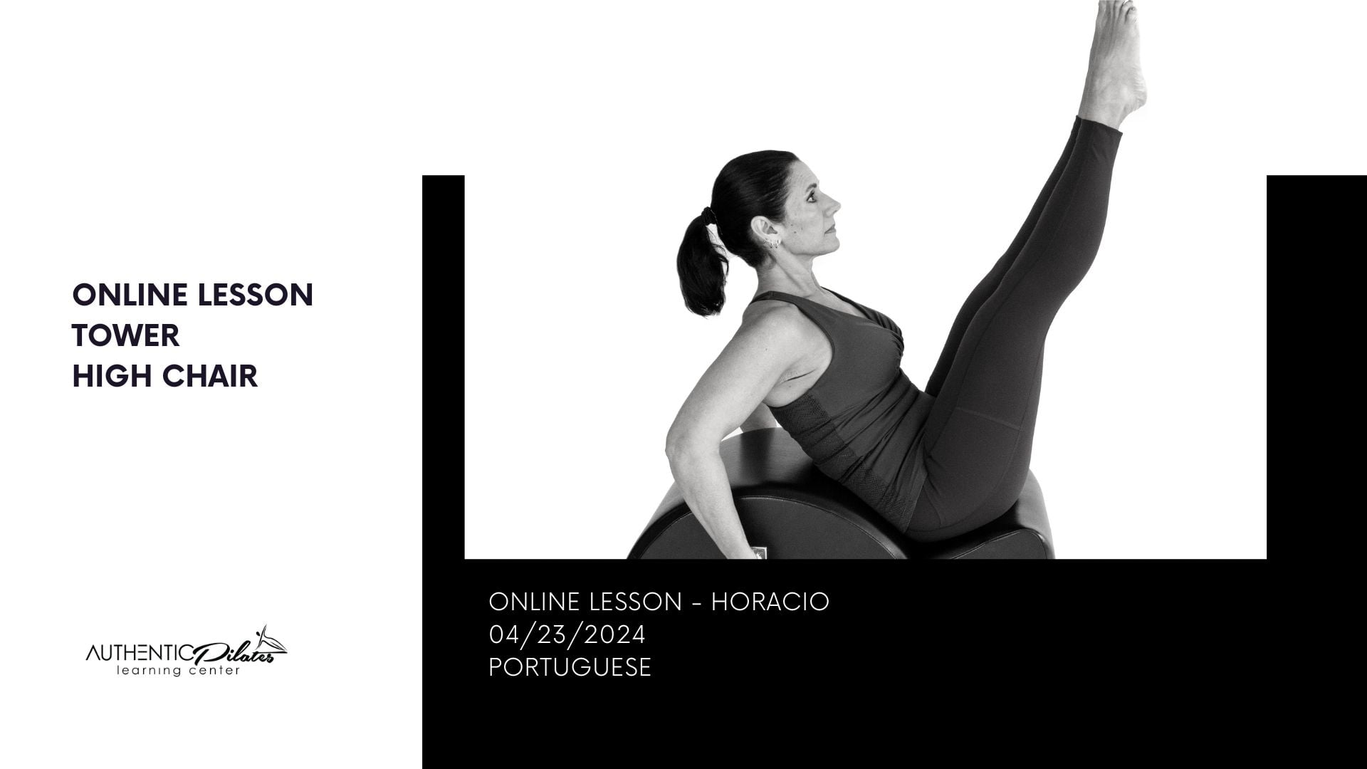 Online Lesson – Horacio 4/23/24