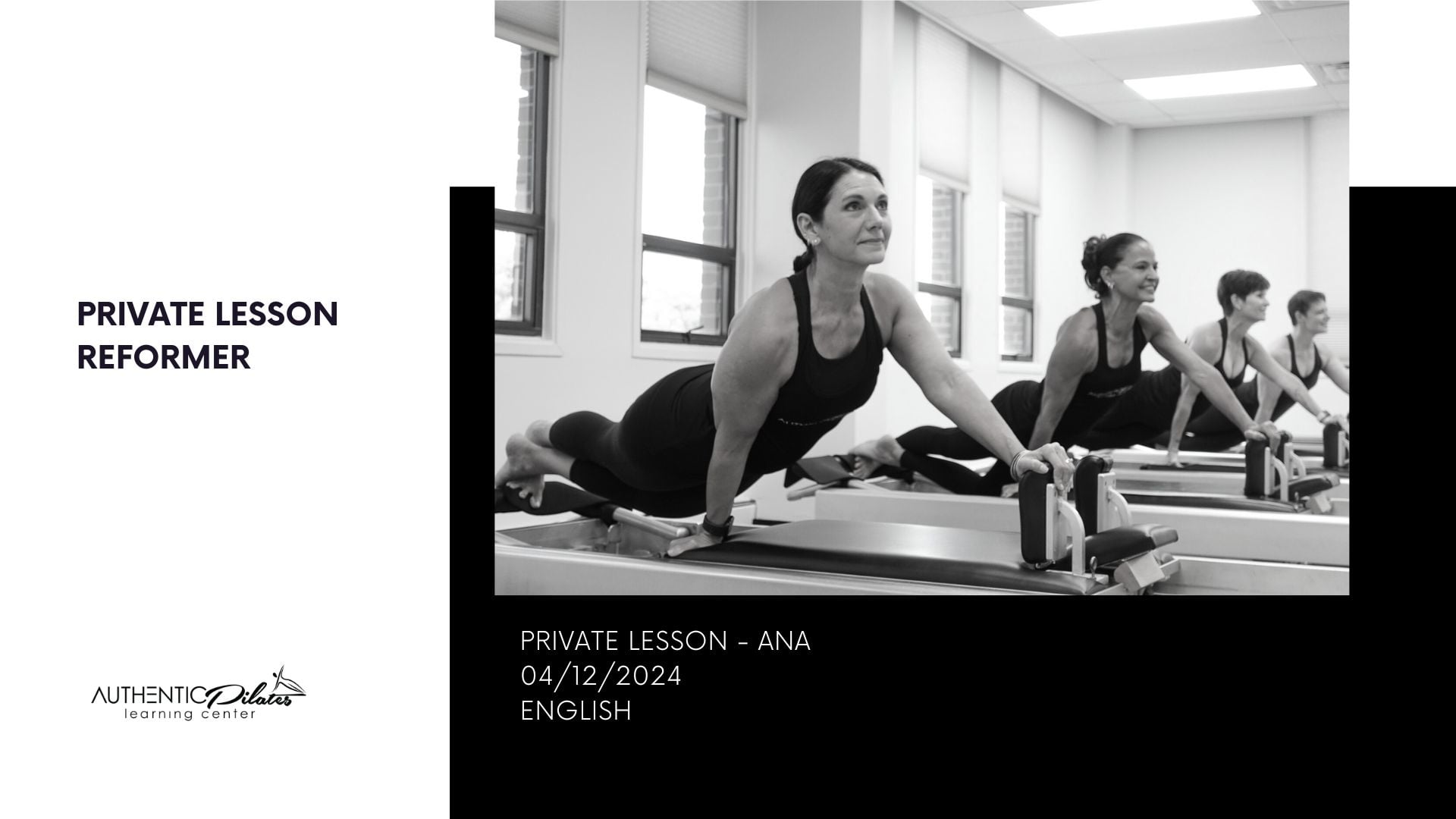 Private lesson Ana 4/12/24