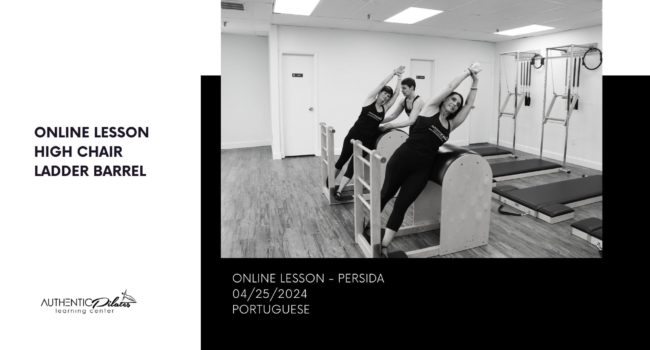 Online Lesson Persida – High Chair/Ladder Barrel 4/25/24 