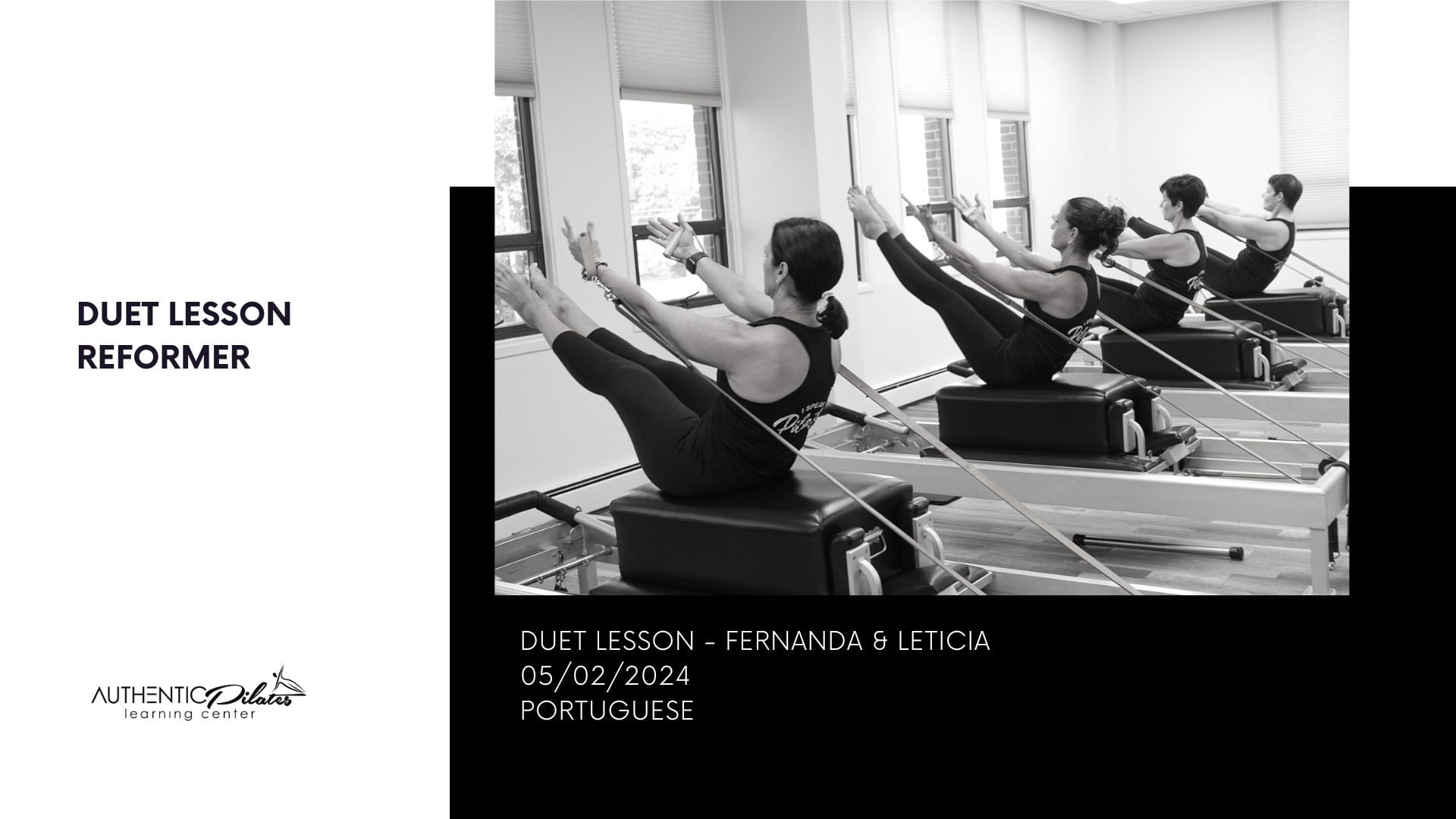 Duet lesson – Fernanda & Leticia 5/2/24