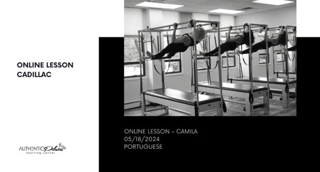 Online Lesson – Camila 5/18/24 