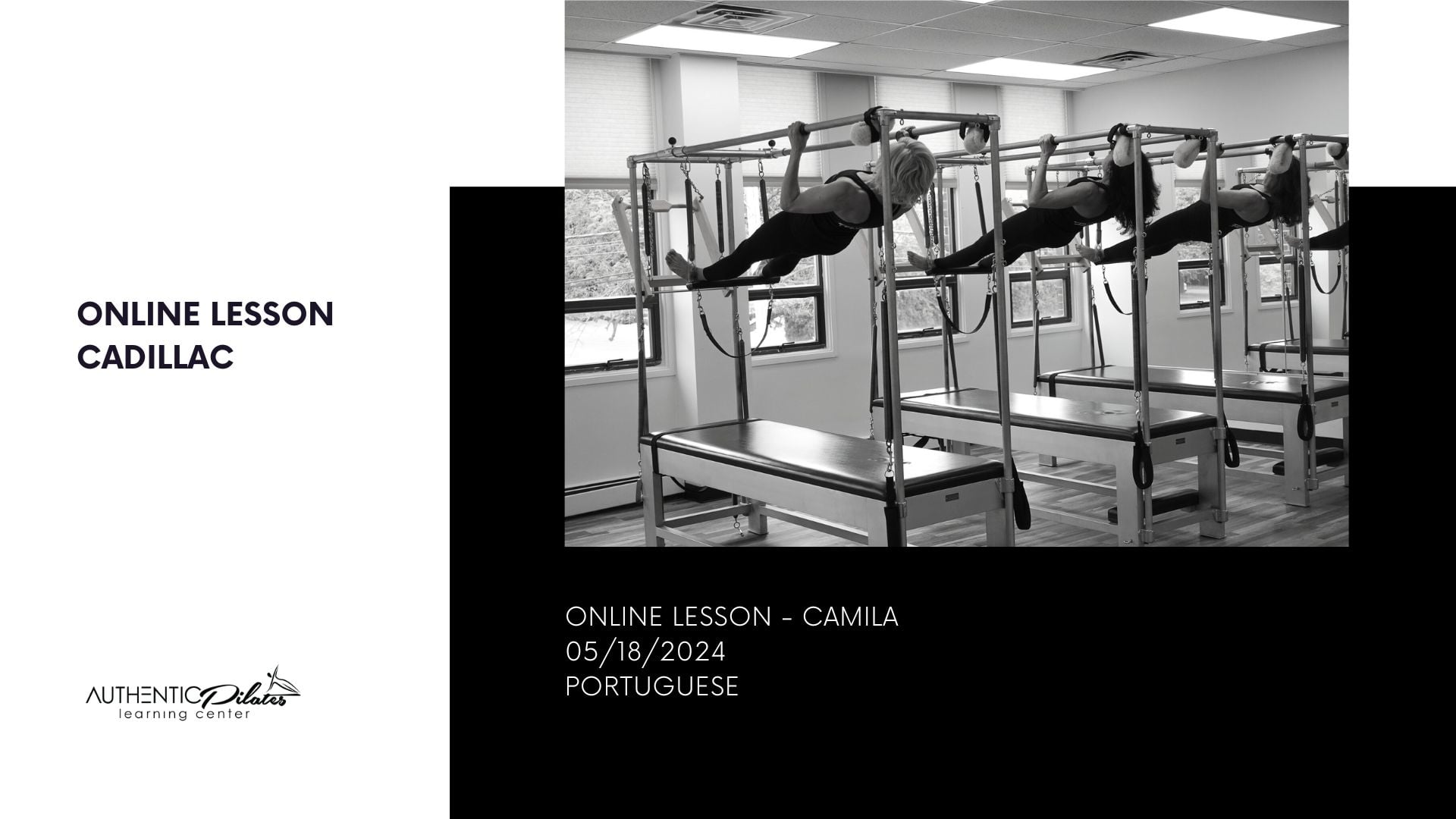 Online Lesson – Camila 5/18/24