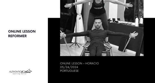 Online Lesson – Horacio – 5/24/24 