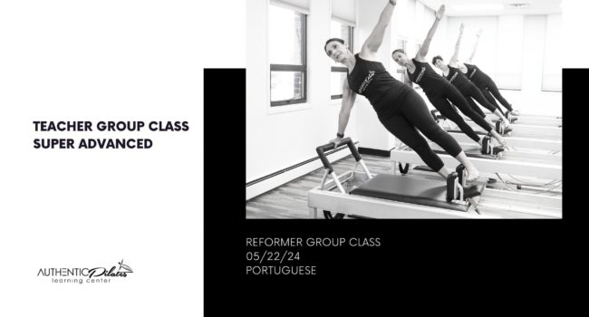 Teacher Super Advanced Reformer class – 5/22/24 