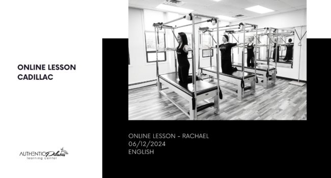 Online Lesson Rachael – 6/12/24 