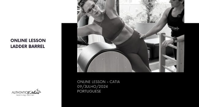 Online Ladder Barrel Lesson – Catia – 9/Julho/24 