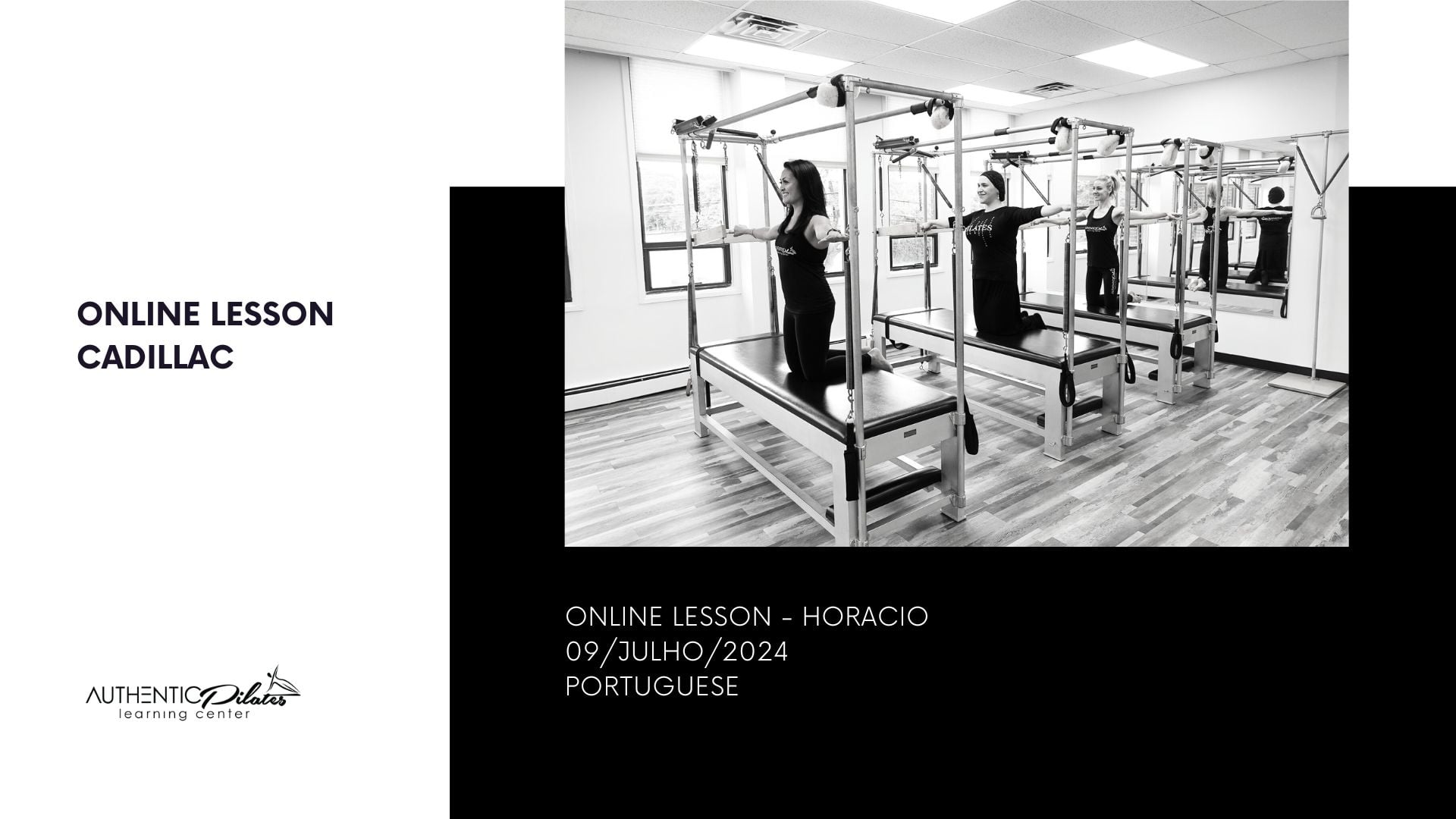 Online Cadillac Lesson – Horacio – 9/July/24