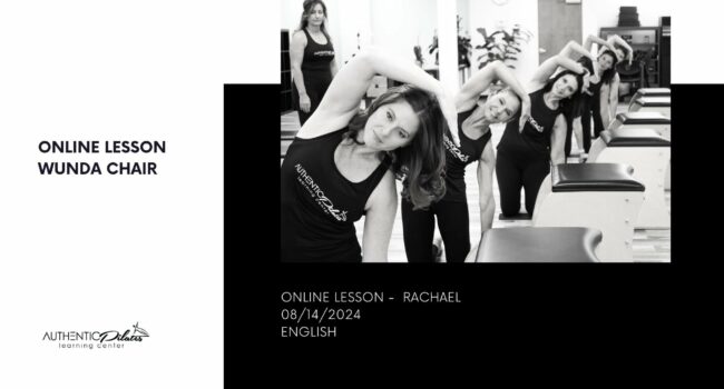 Online Wunda Chair Lesson – Rachael 8/14/24 