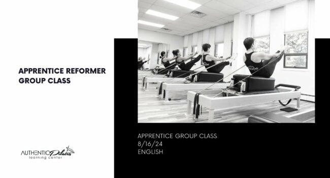 Apprentice Reformer Class 8/16/24 