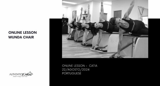 Online Wunda Chair Lesson – Catia – 22/agosto/24 