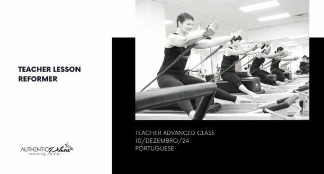 Online Teacher Advanced Reformer Class – 10/dez/24 