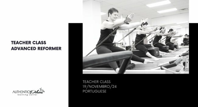 Teacher Advanced Reformer Class – 19/nov 