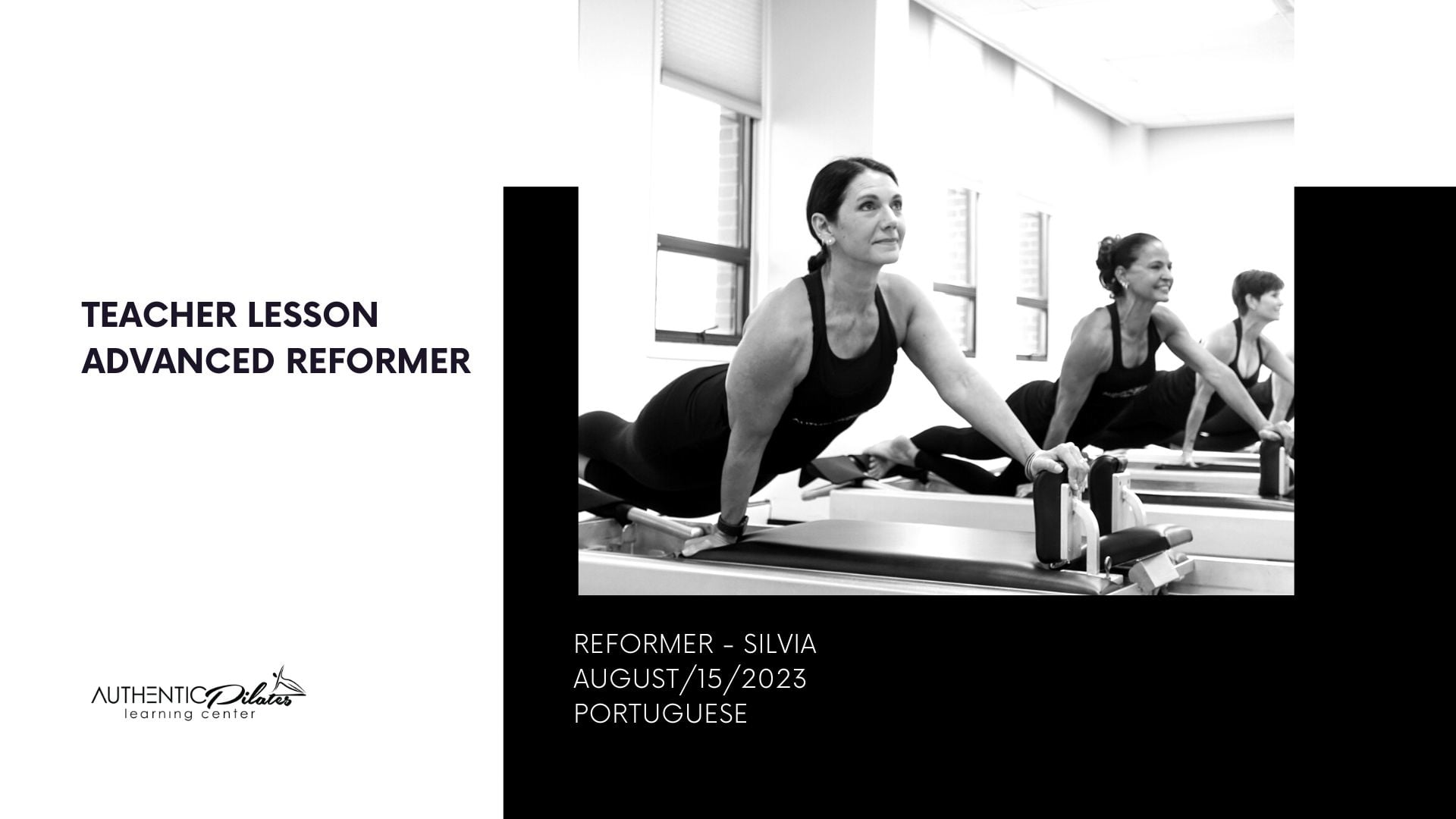 Aula Online Reformer Silvia 8/15/23