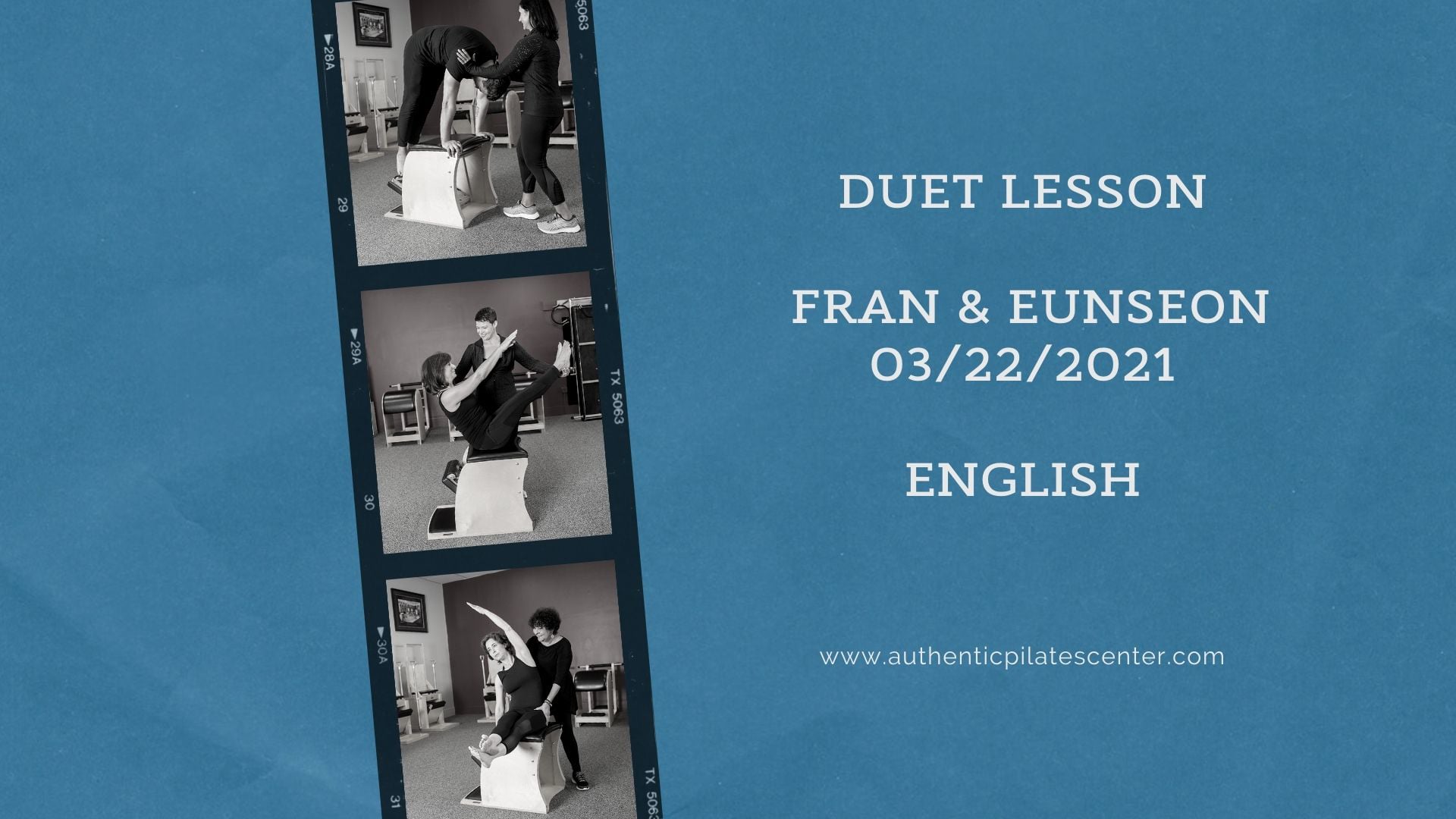 Observation Duet Lesson – Fran/Eunseon 3/22
