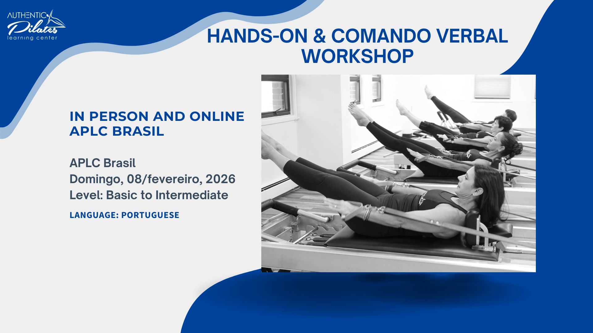 APLC Brasil – Hands-On & Comando Verbal Workshop – 8/fev/26