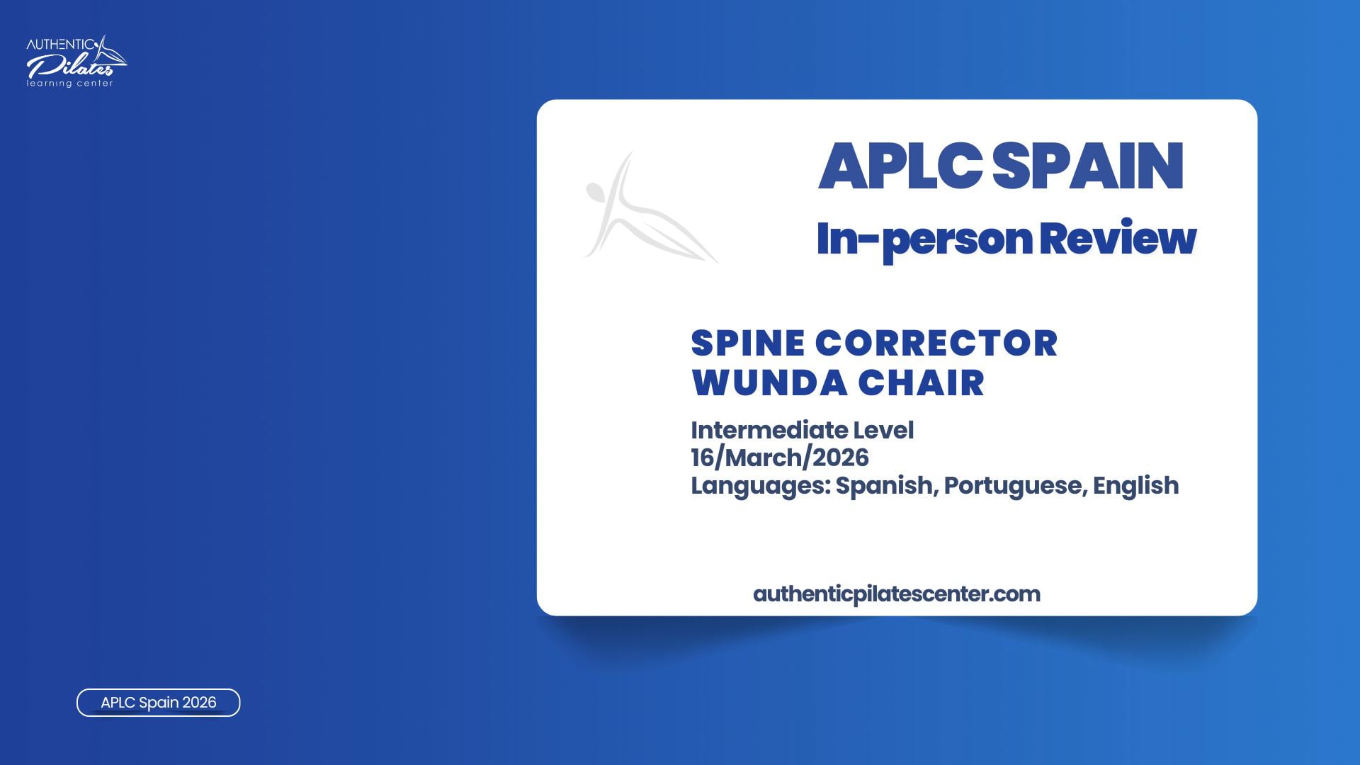 APLC Spain – Review of Intermediate Systems – 3/15/26