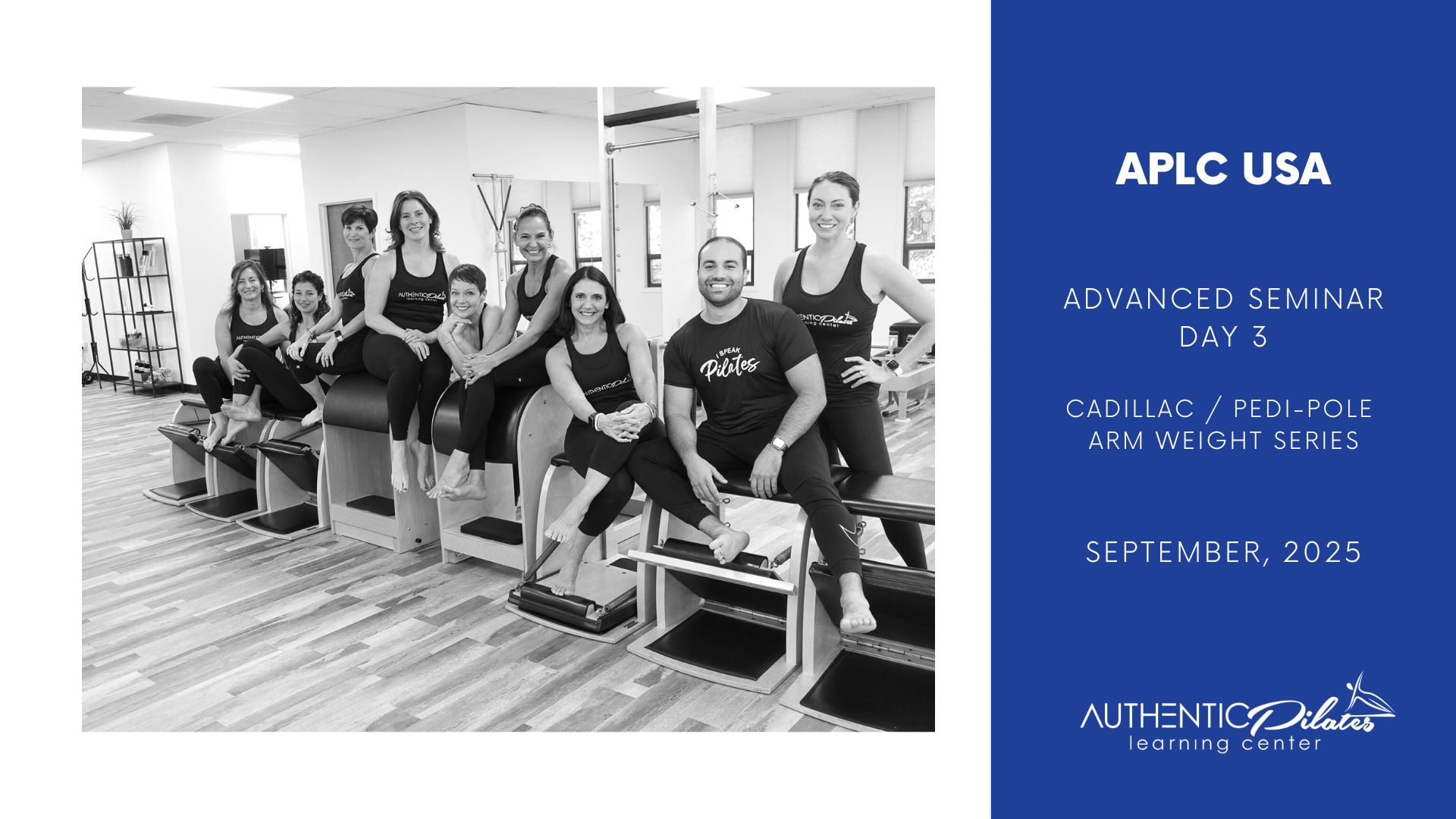 APLC USA – Basic Seminar – Cadillac/Weights – Day 3 – 4/12/26