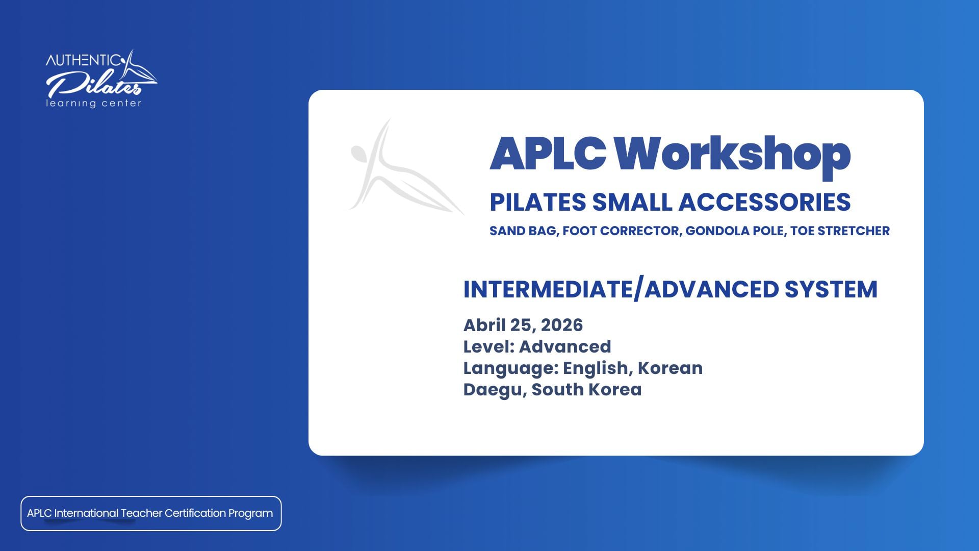 APCL Brasil – Accessories Workshop – 4/25/26