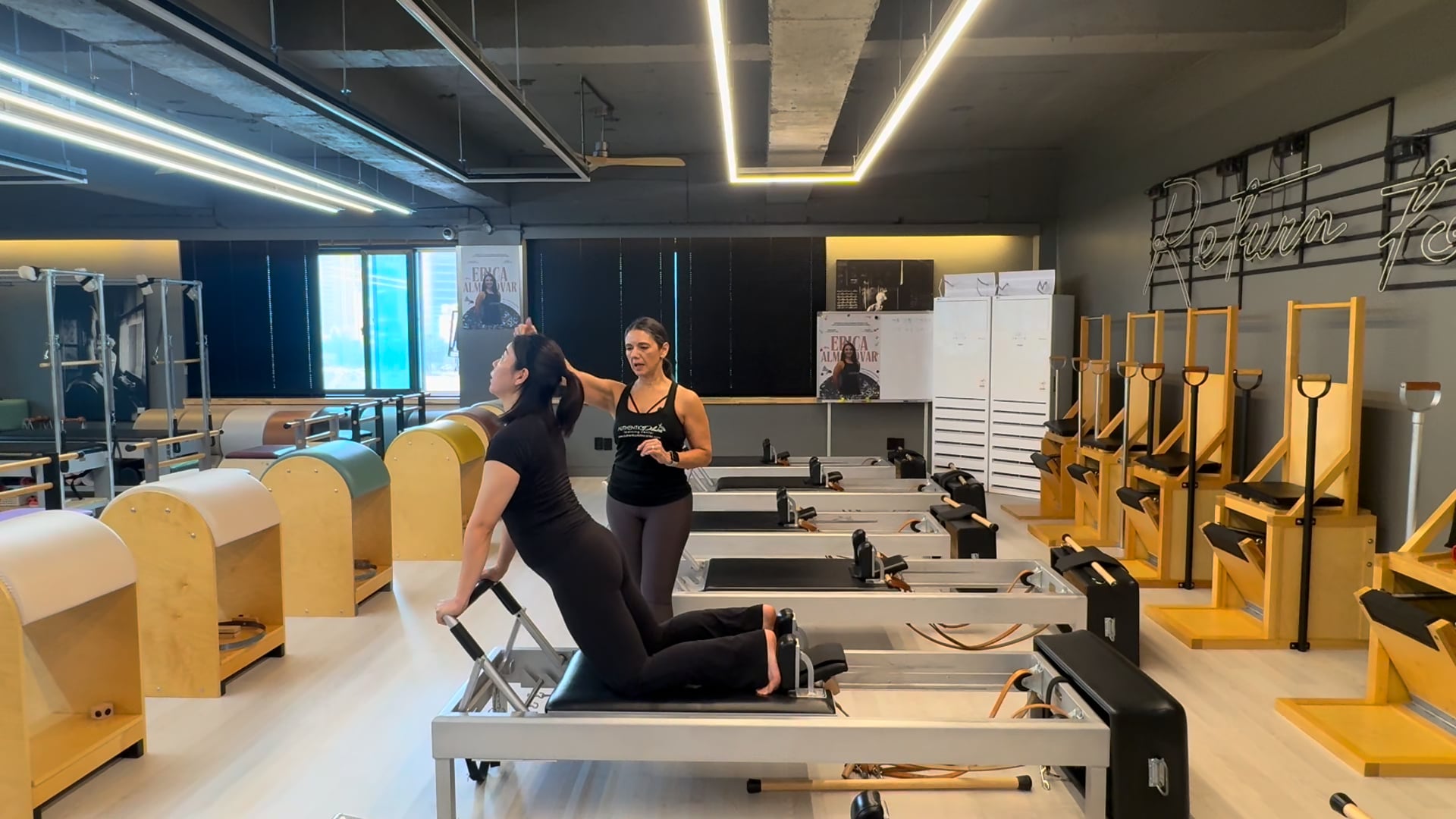Private Reformer/Arm Chair lesson – 5 mo pregnant – 5/04/26 – Daegu, South Korea