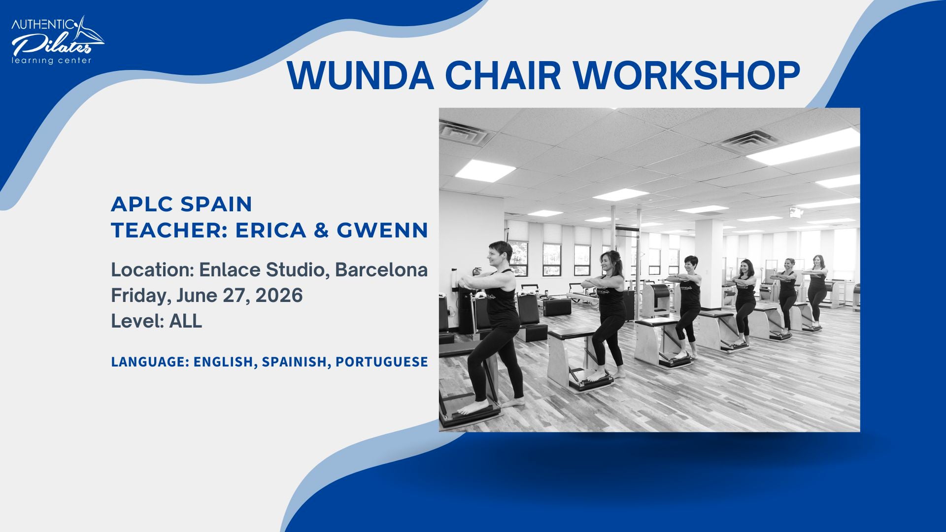 APALC Spain Wunda Chair Workshop – June 27, 2026