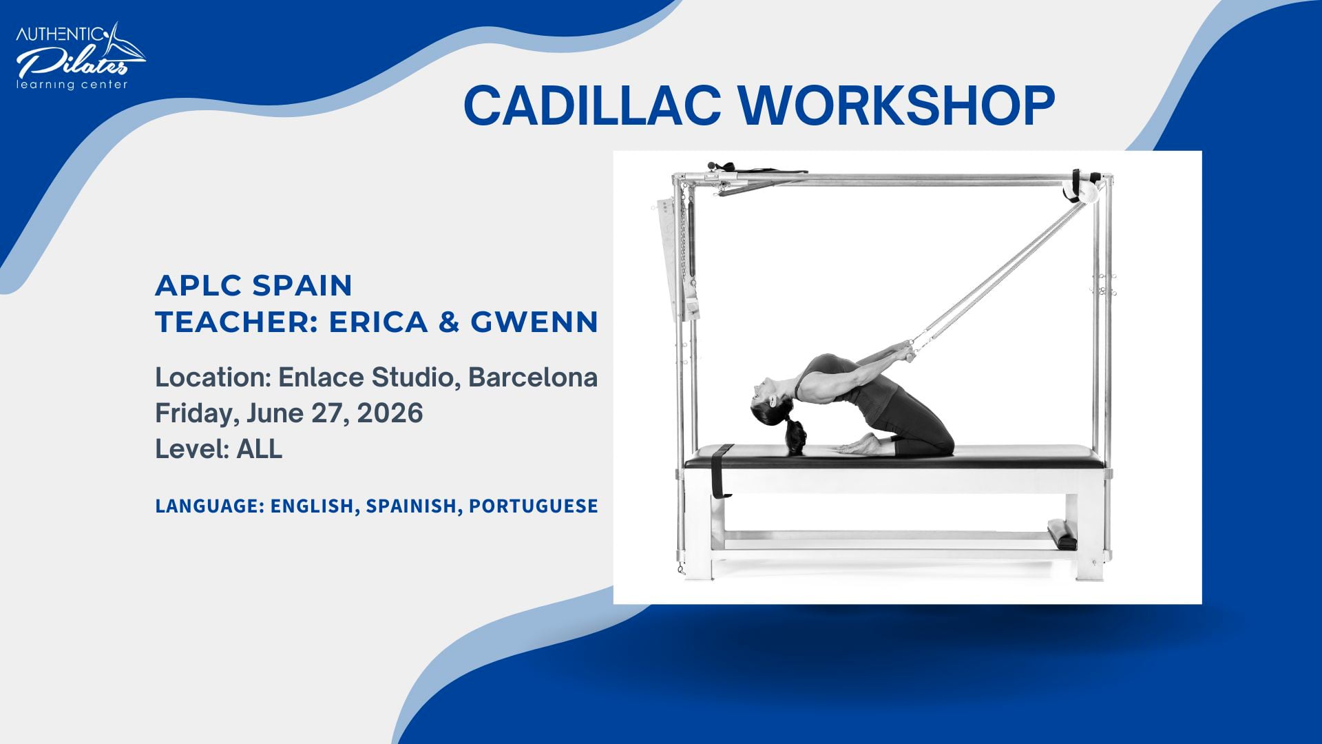 APLC Spain Cadillac Workshop – June 27, 2026