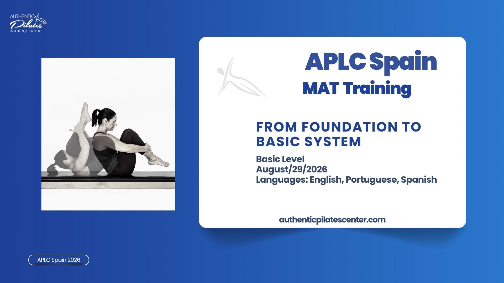 APLC Spain – Mat Traininng – Foundation to basic – 8/29/26