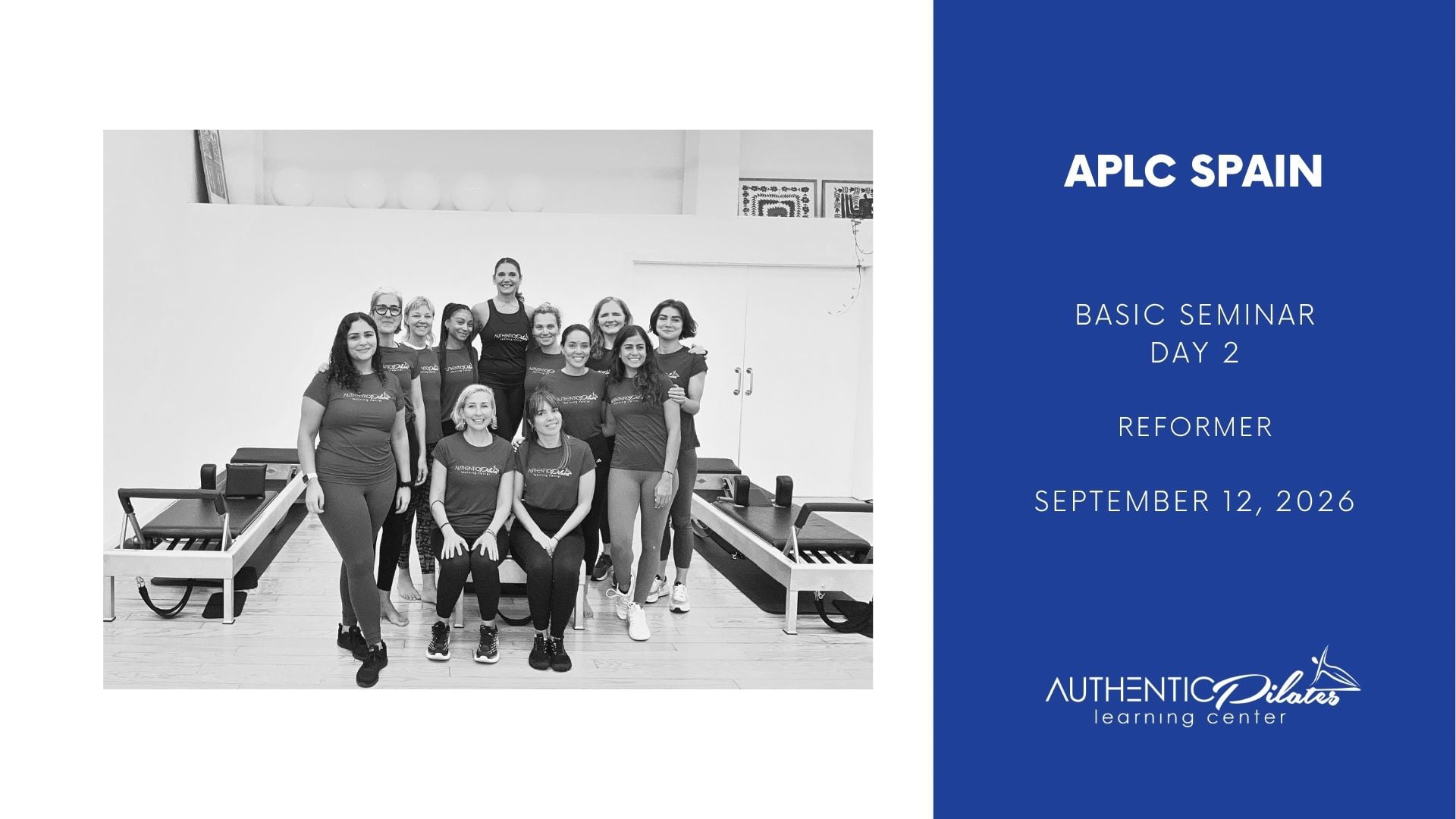 APLC Spain Basic Seminar – Day 2 – part 1 – Reformer – September 12, 2026