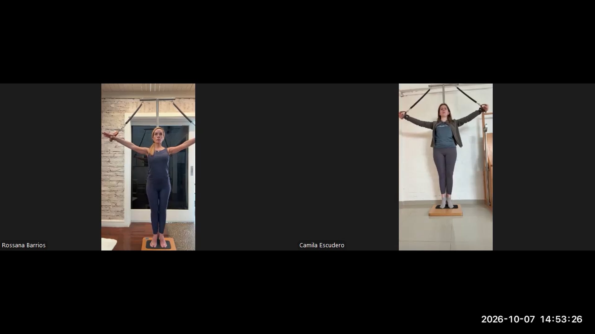 High chair, arm, y pedi pole intermediario en español – Camila y Rossana – Outubro, 2026
