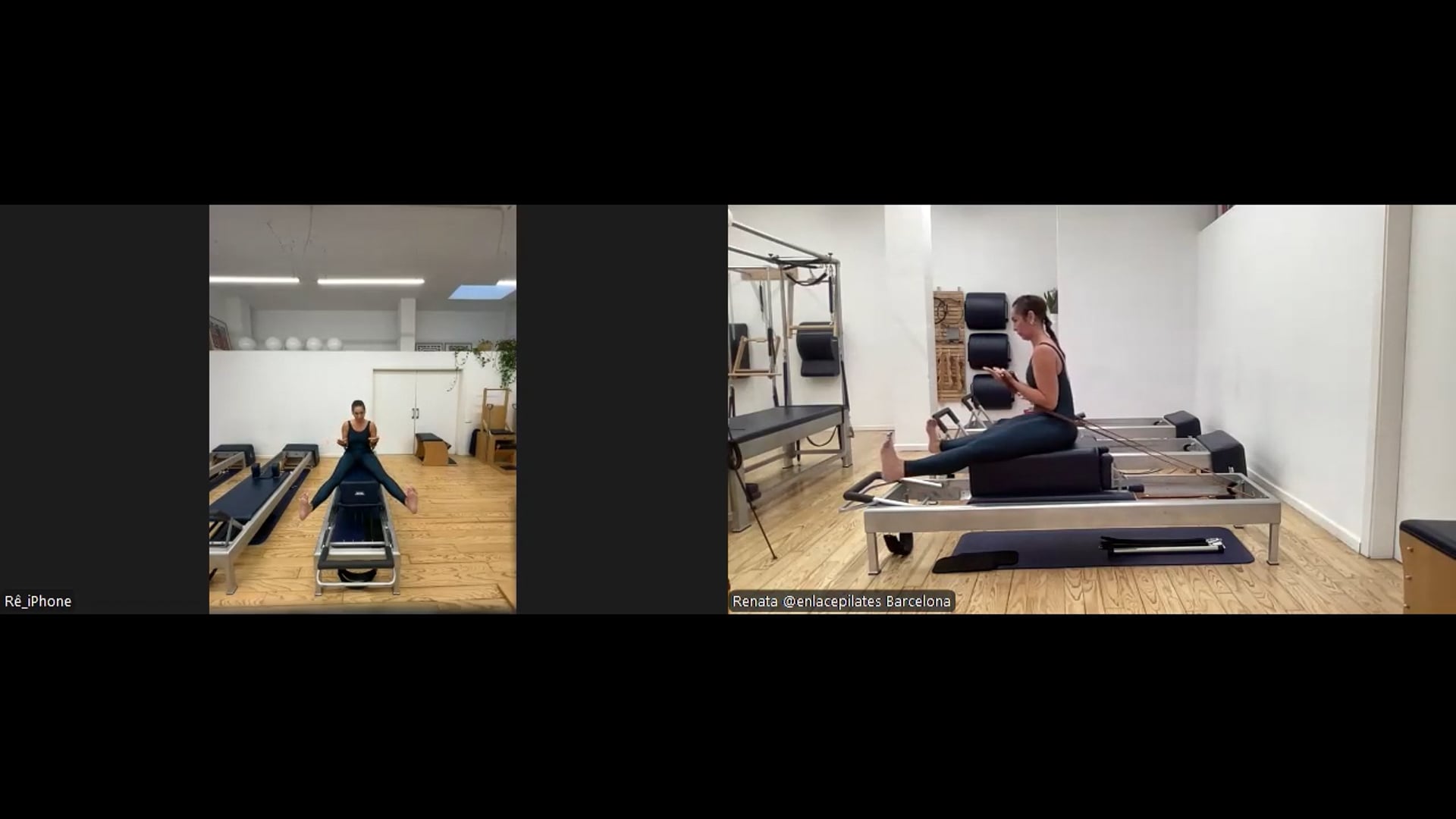 Online Reformer Lessons – avanzado en español – Renata – Outubro, 2026