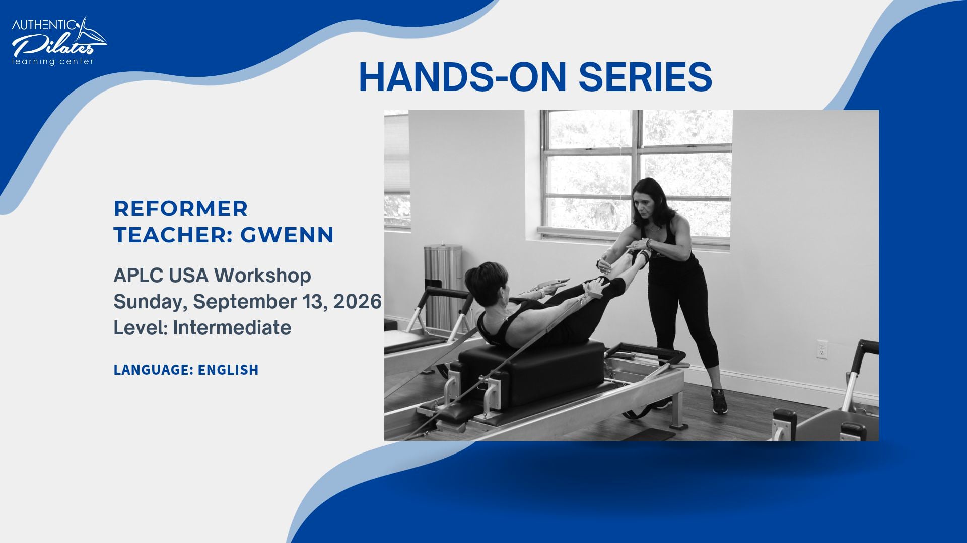Hands On Practice Reformer Workshop 9/13/26